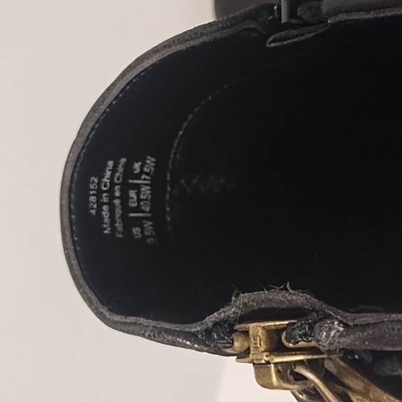 A MTL 1980 Black Leather Heeled Ankle Boots#Clearance#Lastprice#No offer - Picture 5 of 8